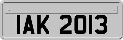 IAK2013