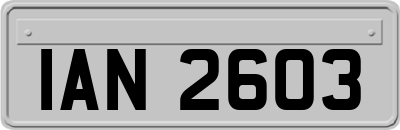 IAN2603