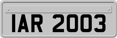 IAR2003