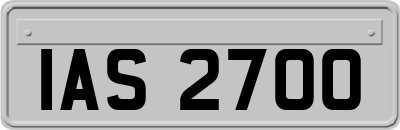 IAS2700