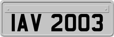 IAV2003