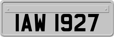 IAW1927