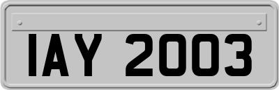 IAY2003