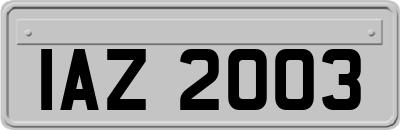 IAZ2003