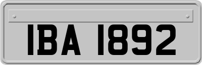 IBA1892