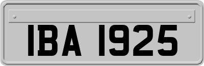 IBA1925