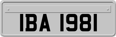 IBA1981