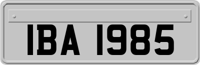 IBA1985