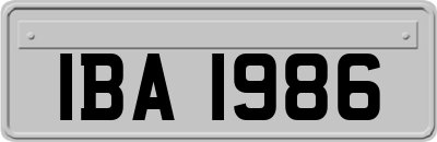 IBA1986