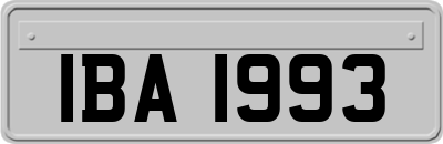 IBA1993