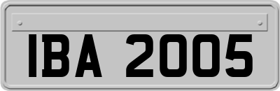 IBA2005