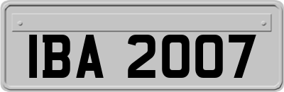 IBA2007