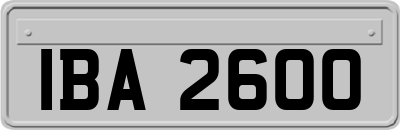 IBA2600