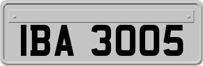 IBA3005