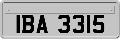 IBA3315