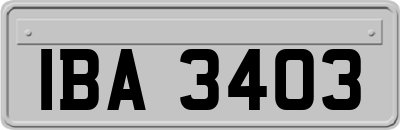 IBA3403