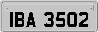 IBA3502