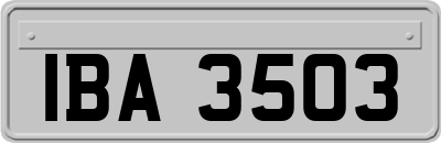 IBA3503