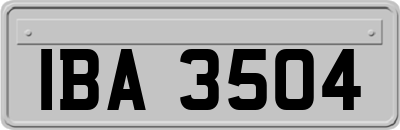 IBA3504