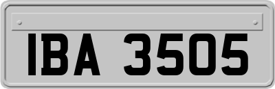 IBA3505