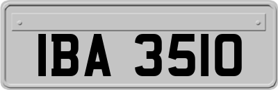 IBA3510