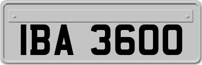 IBA3600