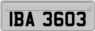 IBA3603