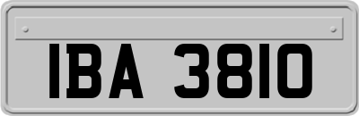 IBA3810