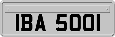 IBA5001