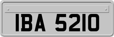 IBA5210