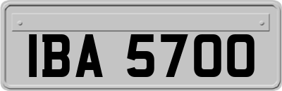 IBA5700