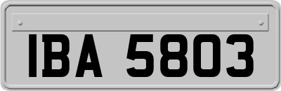 IBA5803