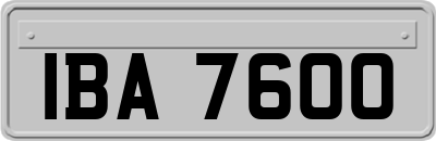 IBA7600