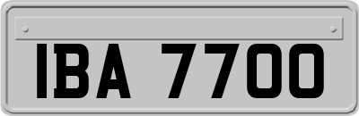 IBA7700