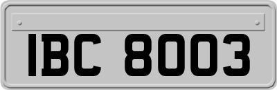 IBC8003