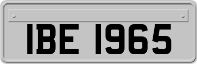 IBE1965