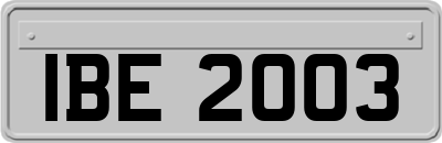 IBE2003