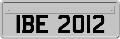 IBE2012