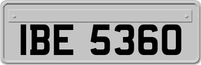 IBE5360