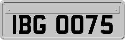 IBG0075