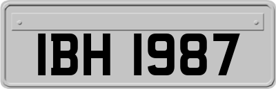 IBH1987