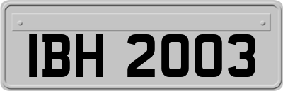 IBH2003