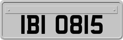 IBI0815