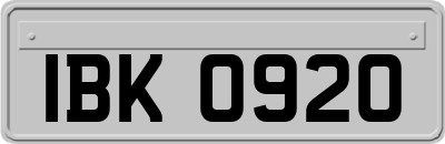 IBK0920