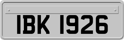 IBK1926