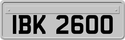 IBK2600