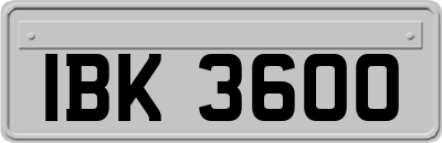 IBK3600