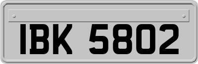 IBK5802