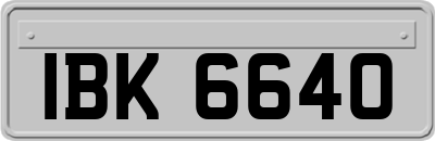 IBK6640