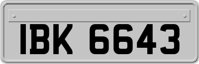 IBK6643